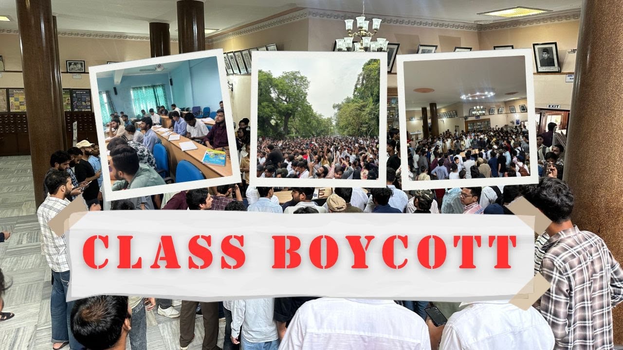 Our First Ever Class Boycott! | AMU Protest | Aligarh Vlog | AMU Vlog