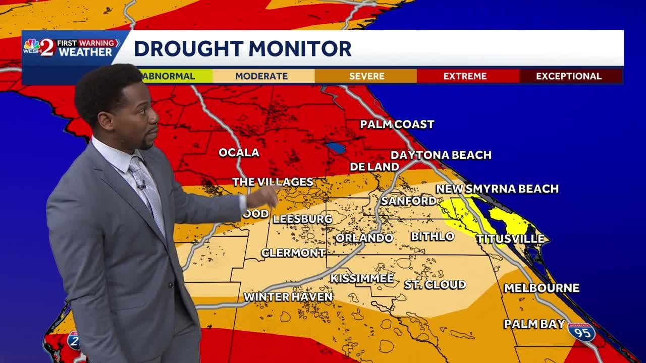 Extreme Florida Drought Ahead Of Record Setting Highs This Weekend