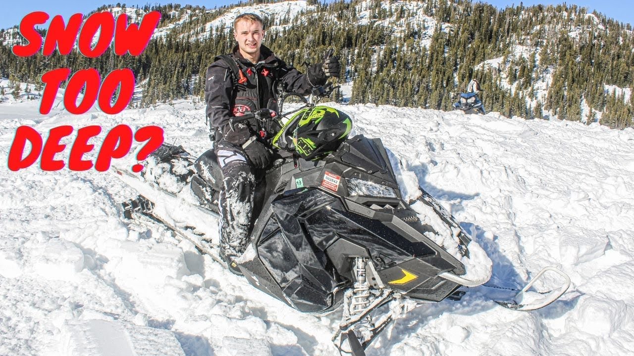 Cooke City Snowmobiling 2020
