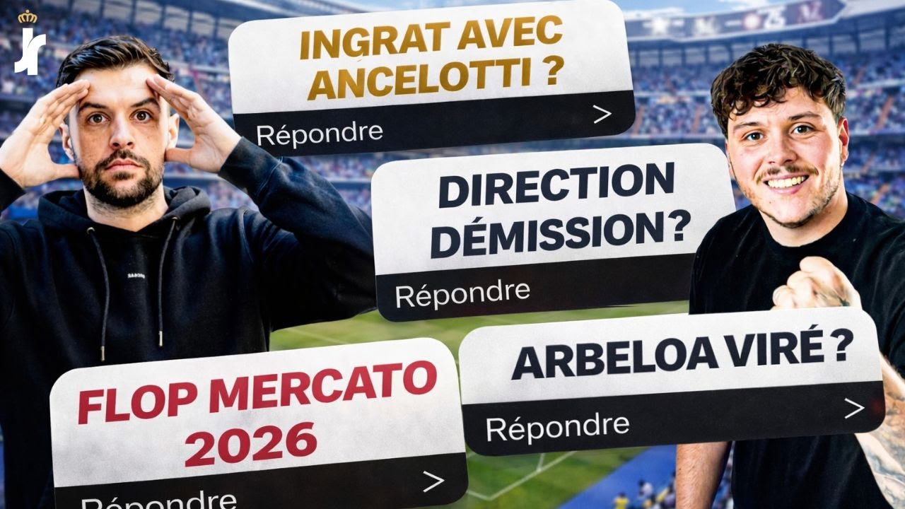 LA FAUTE AUX JOUEURS… ET AU PRÉSIDENT : ET SI NOUS ÉTIONS INGRATS AVEC CARLO ANCELOTTI ? (FAQ)