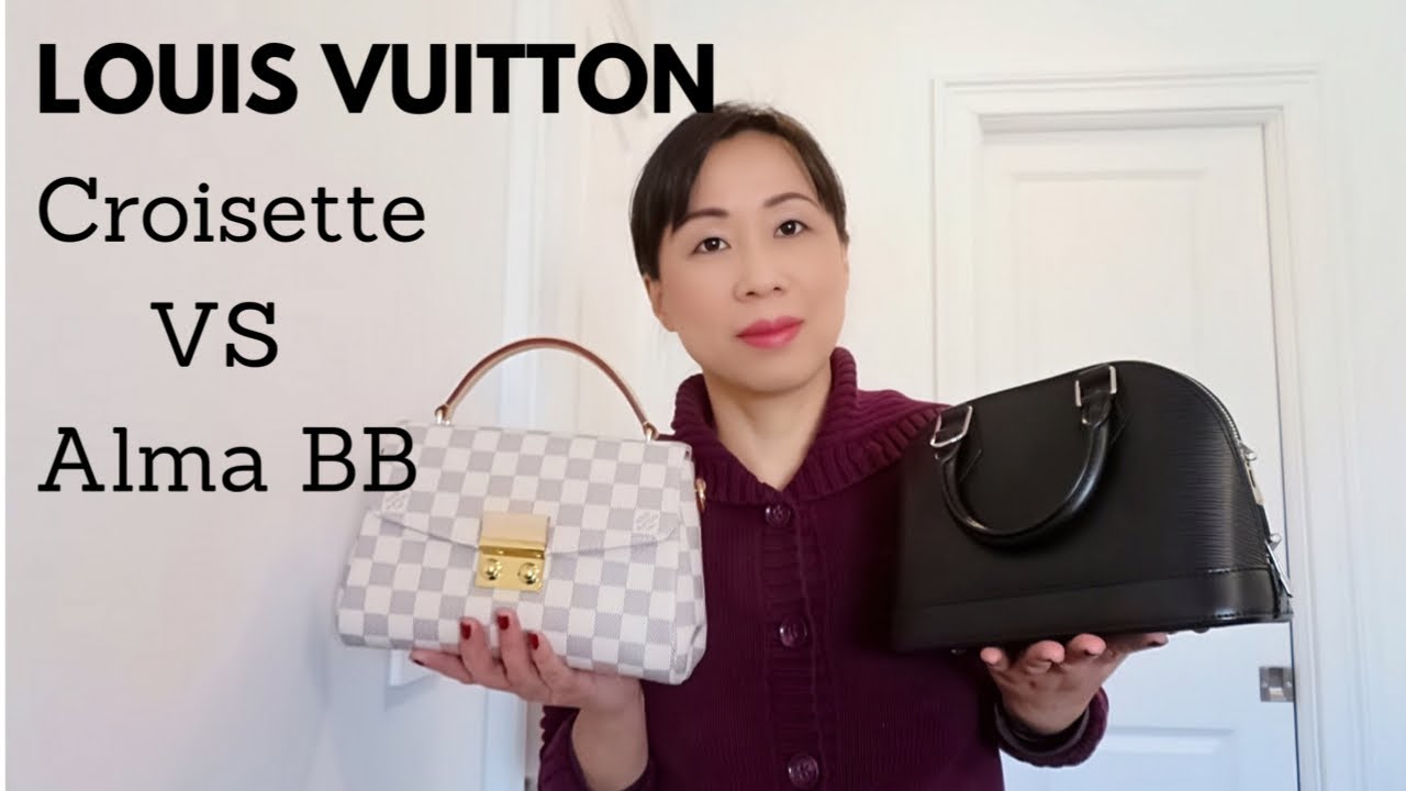 LOUIS VUITTON CROISETTE VS. ALMA BB// Which one I recommend?