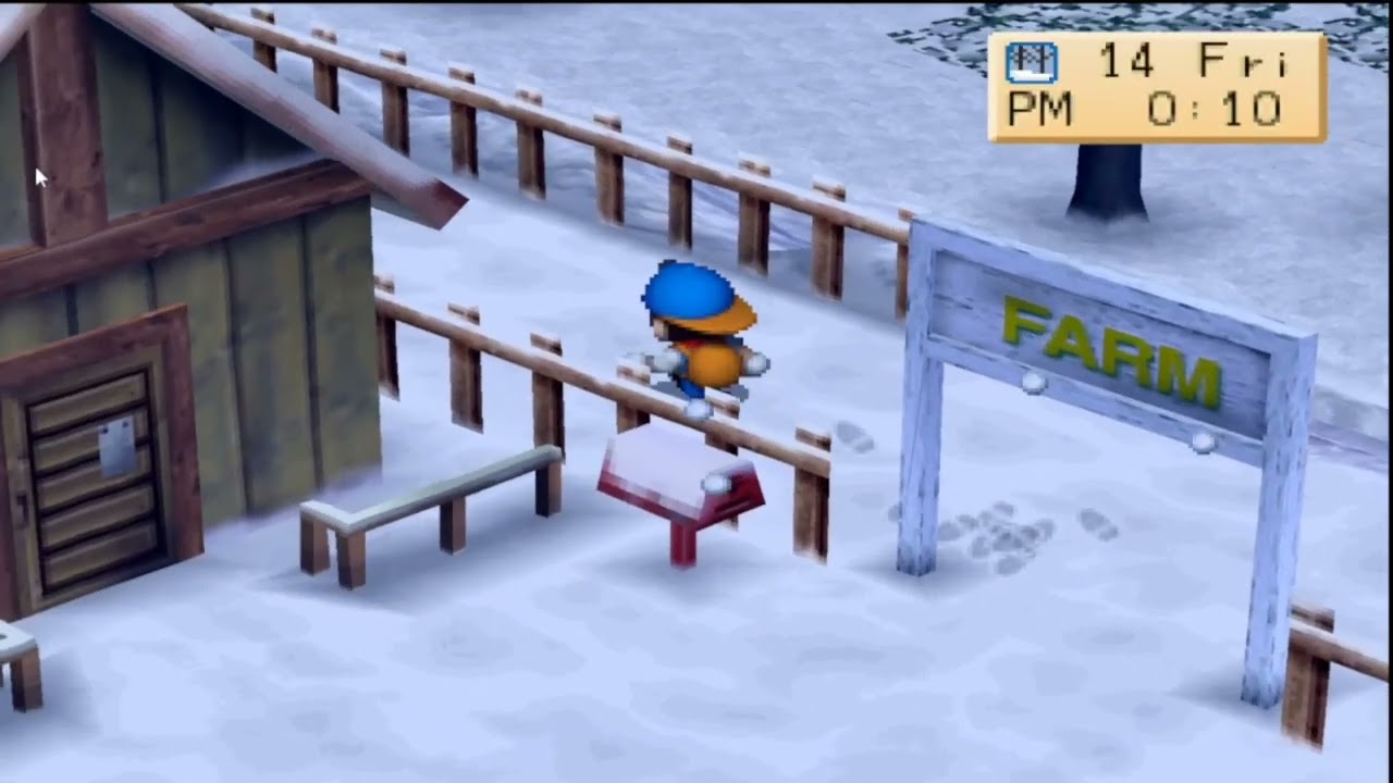 Akhir tahun kedinginan - harvestmoon back to nature part5