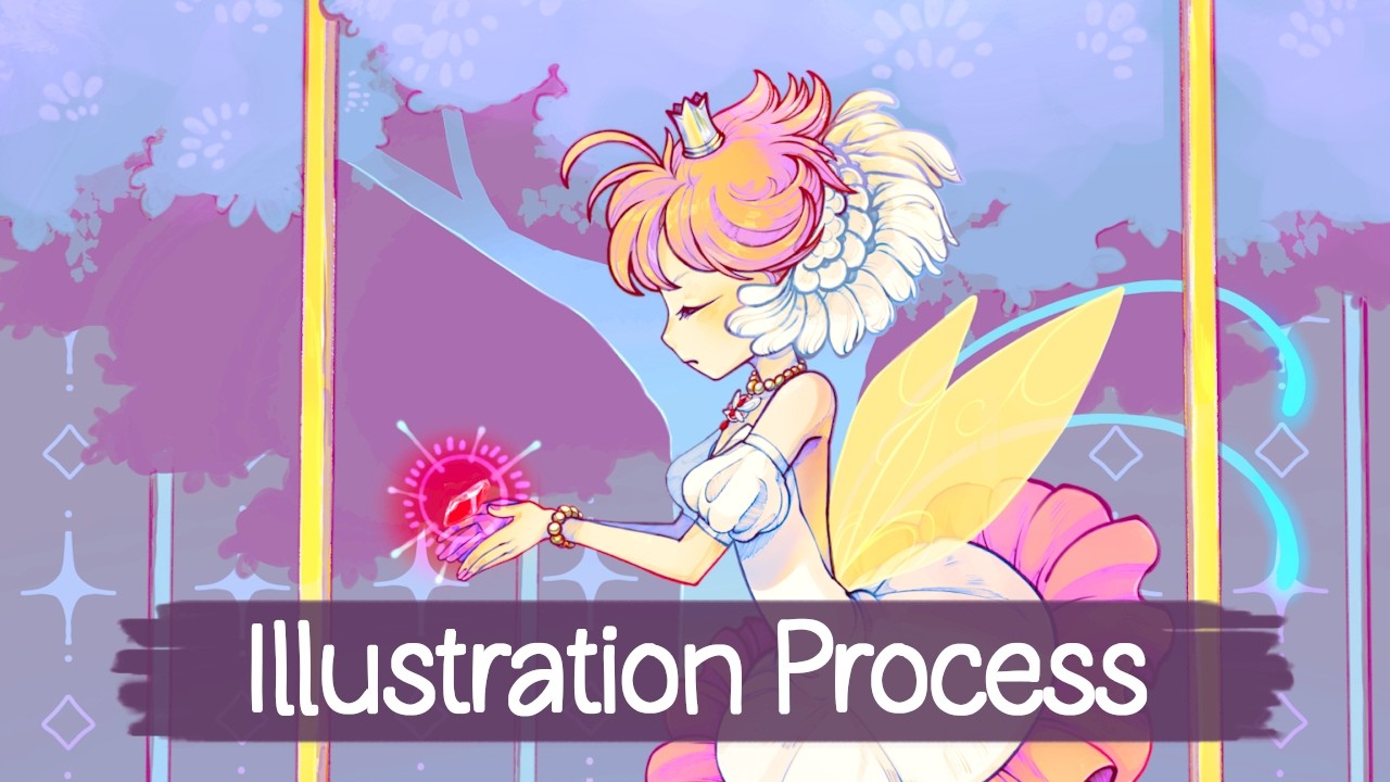 [Krita] [Speed Paint] Princess Tutu - Overflowing