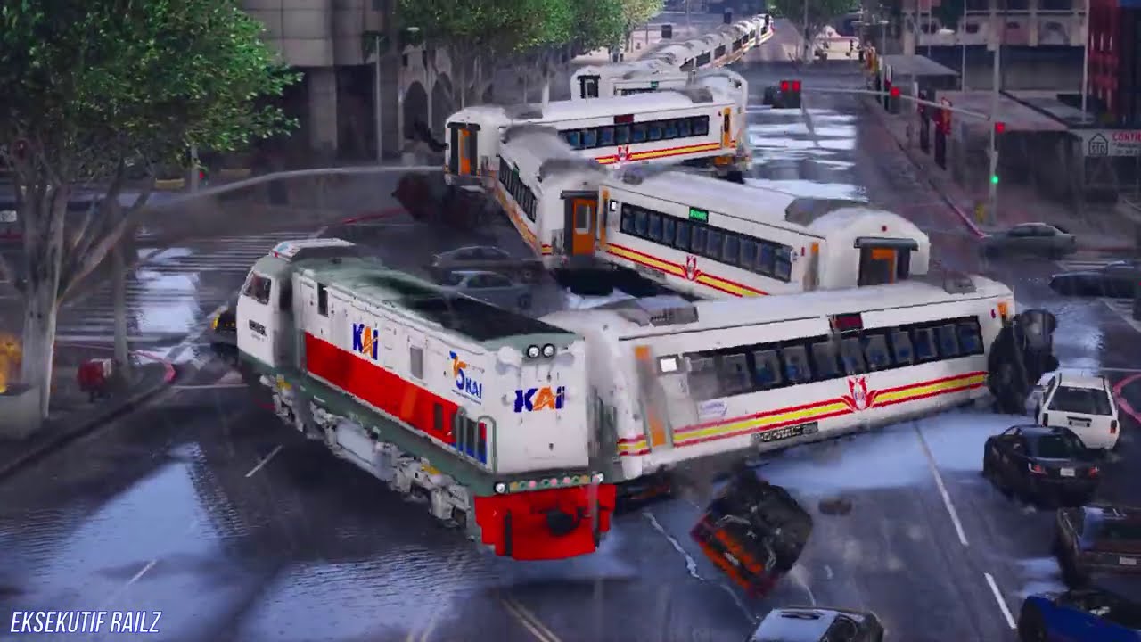 IMPOSSIBLE TRAIN DRIFTING On Middle Of Road!
