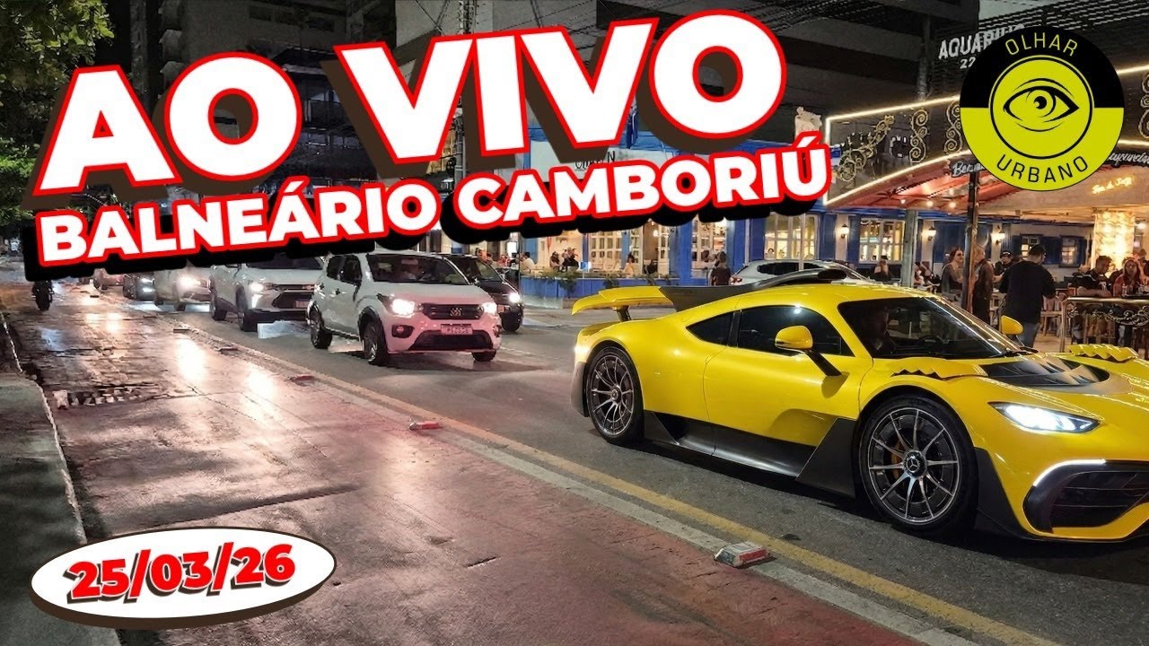 Ao Vivo em Balne&aacute;rio Cambori&uacute; - Noite e Madrugada de Quarta - 25/03/26