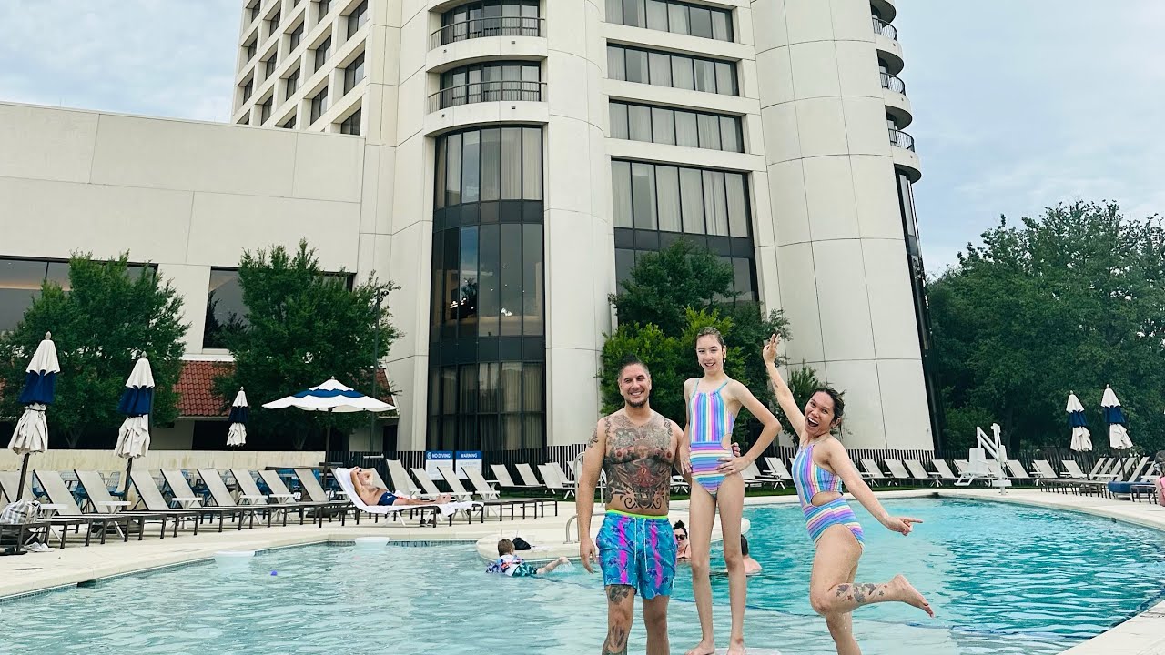WEEKEND at OMNI LAS COLINAS HOTEL- DALLAS TEXAS | SKYE and Family