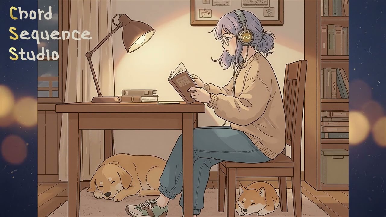 lofi hip hop | TK |  chord 6451 – relaxing chill mix for focus & work