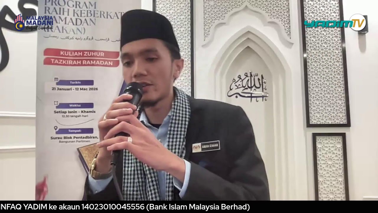 [LANGSUNG] SIRI 03 PROGRAM RAIH KEBERKATAN RAMADAN (RAKAN)