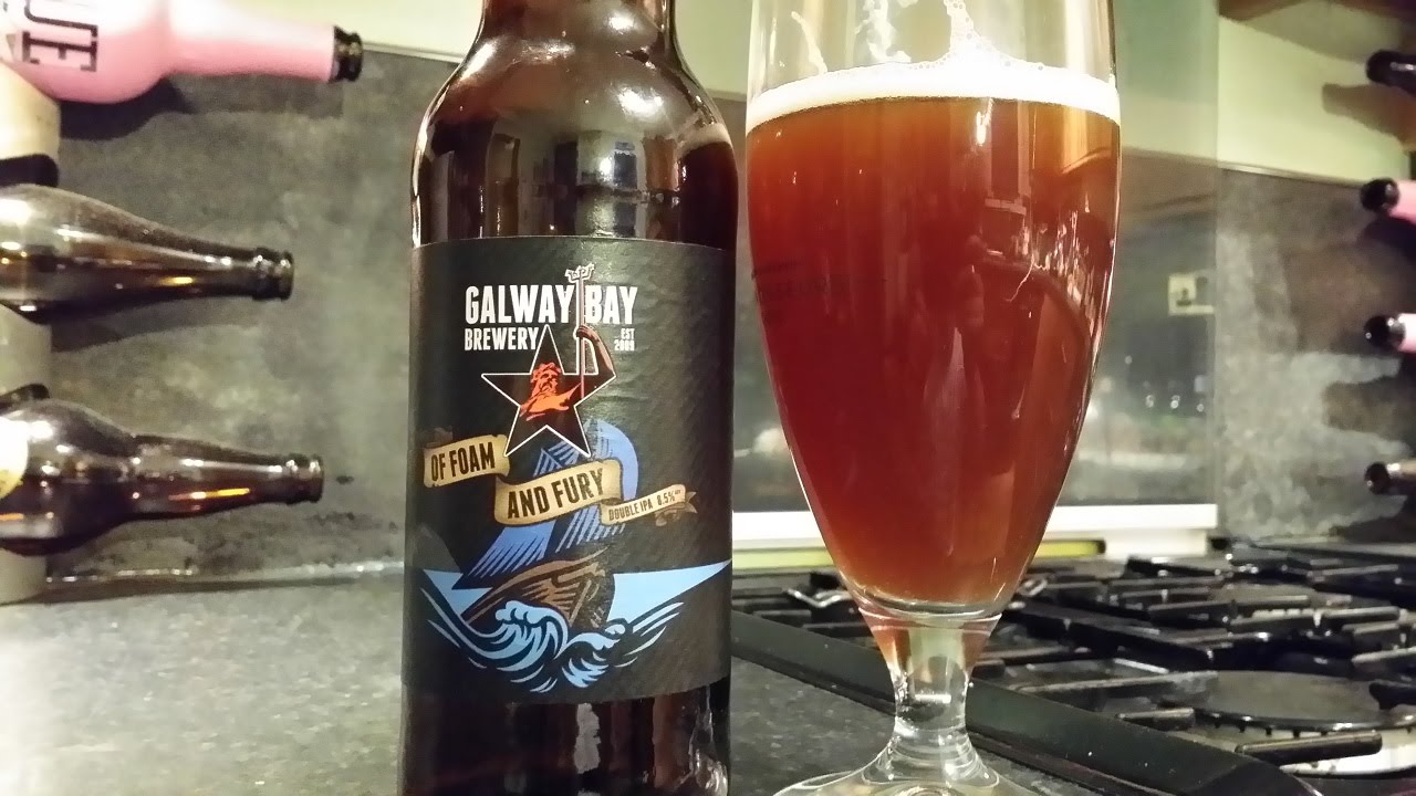 Galway Bay Brewery Of Foam And Fury Double IPA | Irish Craft Beer Review