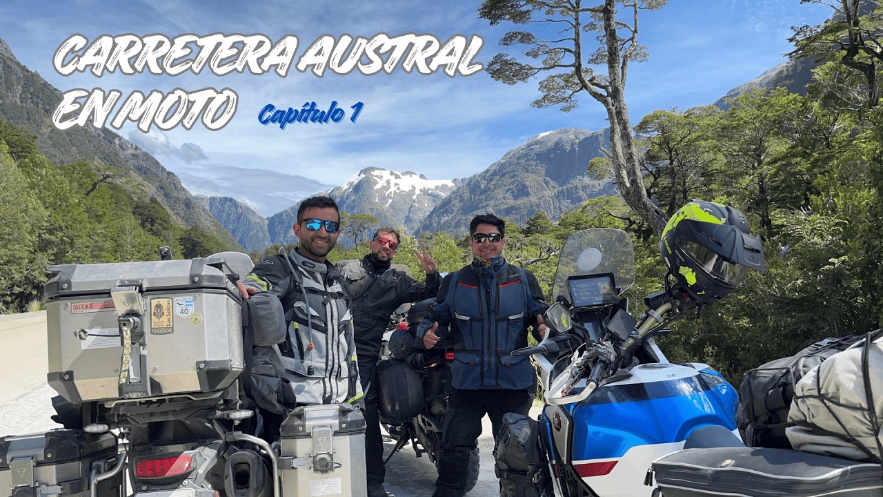 Carretera Austral en Moto – Día 1 al 3 | Lluvia, Ripio y la Mítica Cuesta Queulat 🏍️ [Capítulo 1]