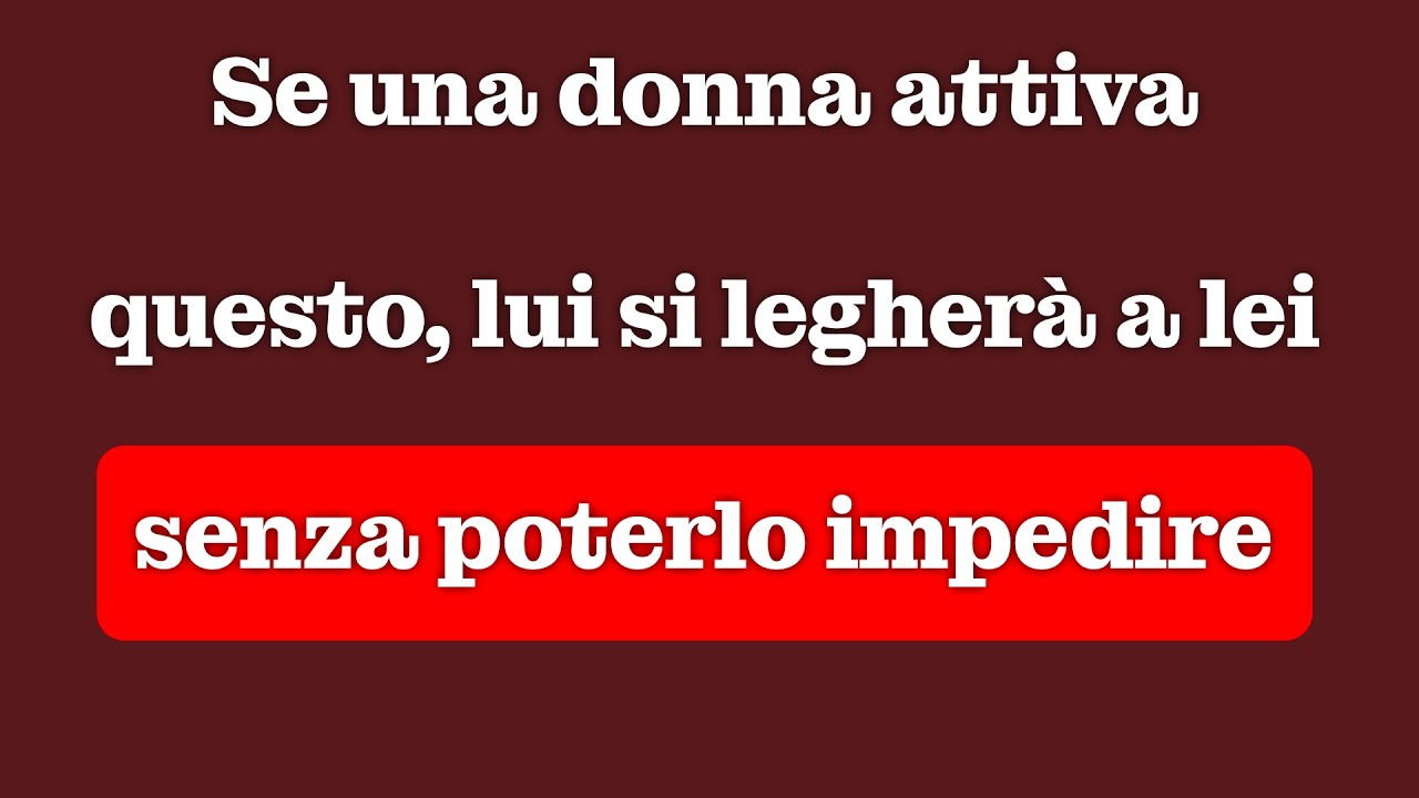 Quando una donna attiva questo… lui si lega senza poterlo evitare | Carl Jung