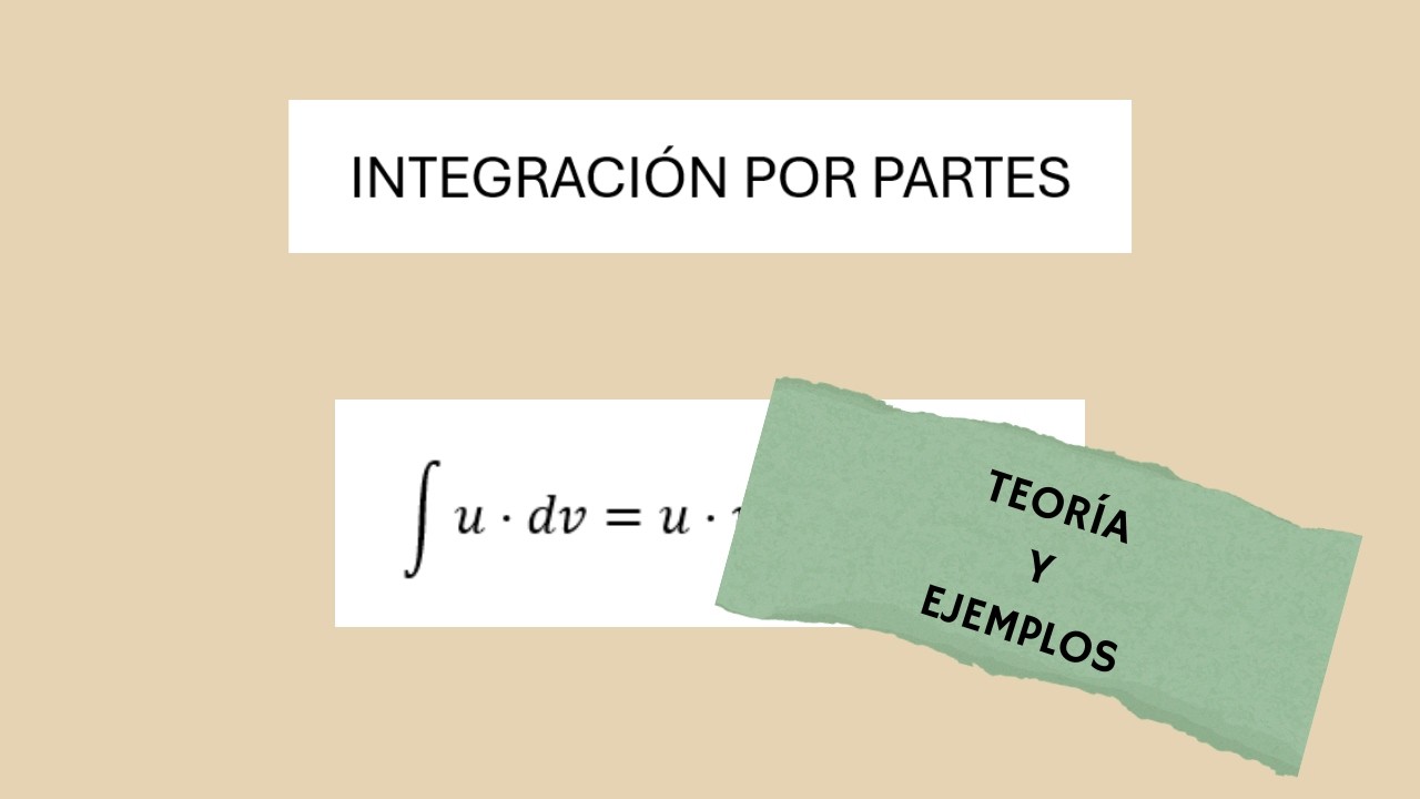 2º Bach - Mat II - Análisis - Integración por partes - Teoría y ejemplos