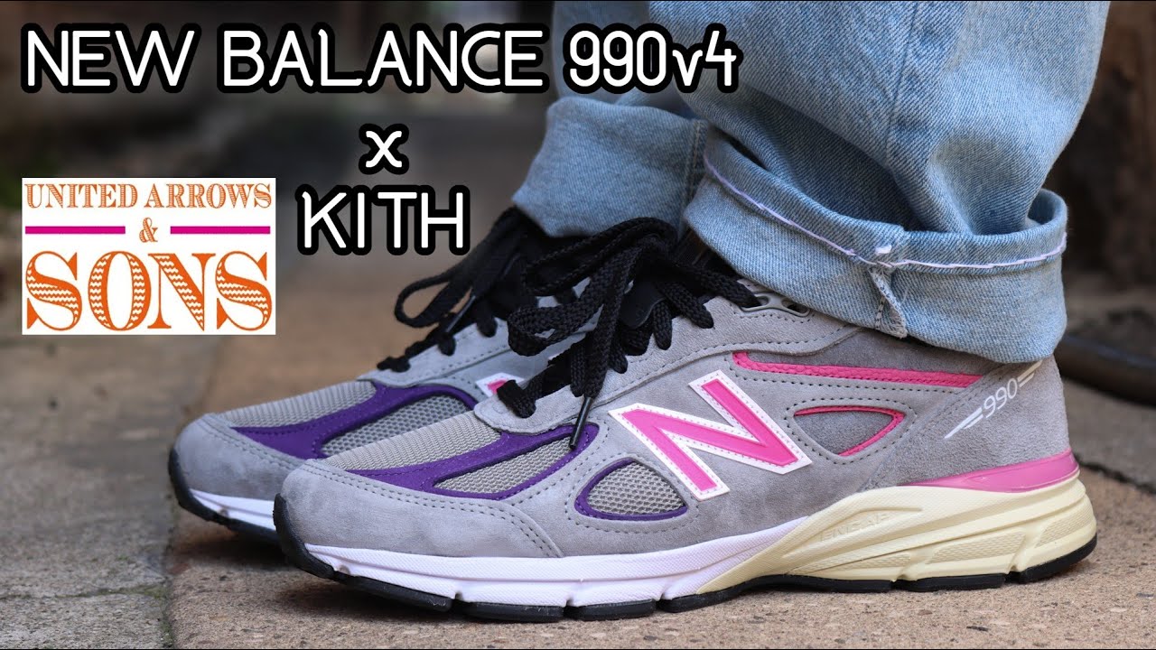 KITH x New Balance 990v4 United Arrows & Sons | Review + On Feet