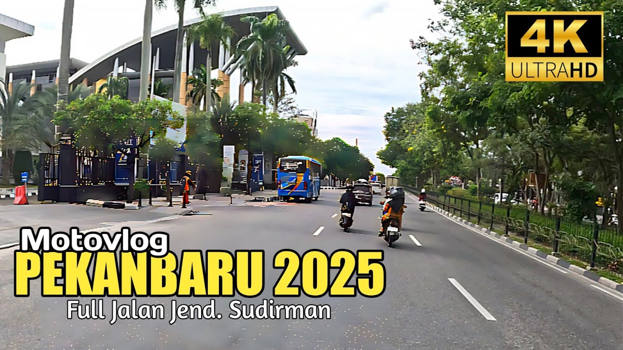 #motovlog di Pusat Kota Pekanbaru Jl. Jendral Sudirman Tahun 2025
