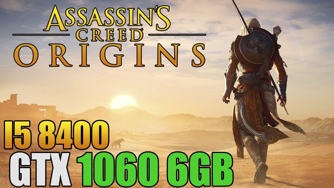 AC ORIGINS | GTX 1060 6GB com i5 8400 | 1080p - Grape Tec