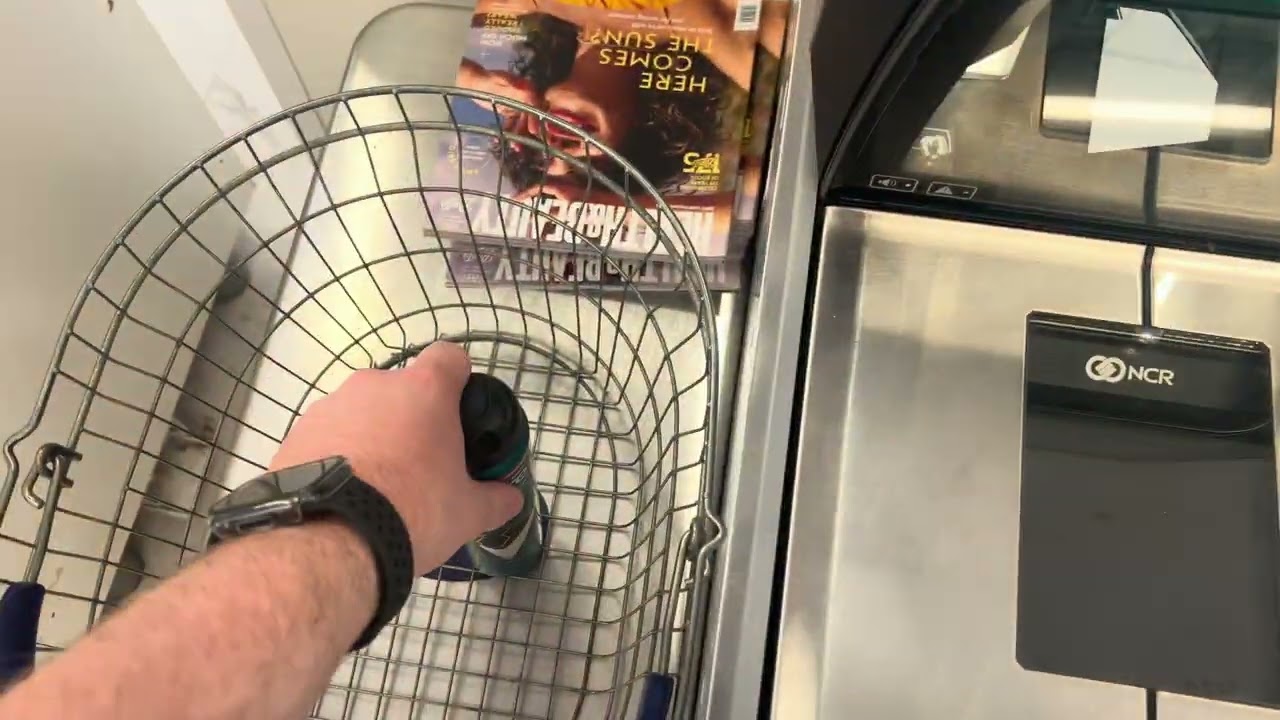 Self Checkout with my friend