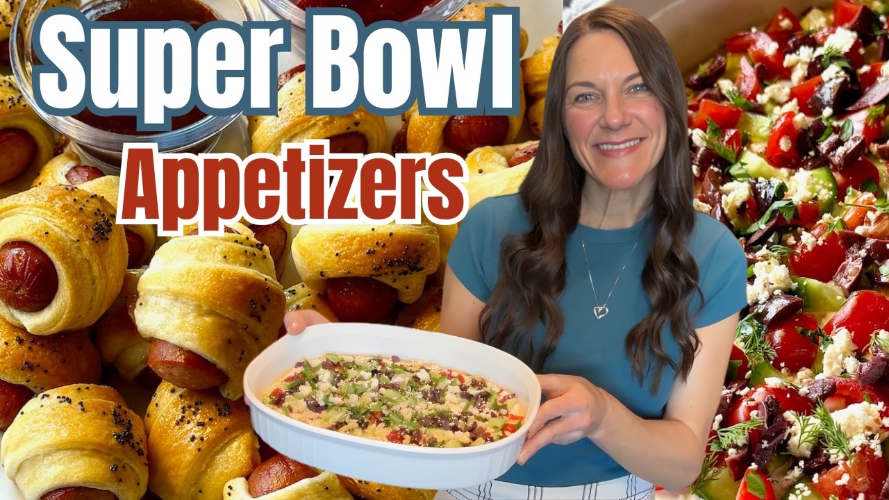 What To Make For Super Bowl | Easy Game Day Appetizers