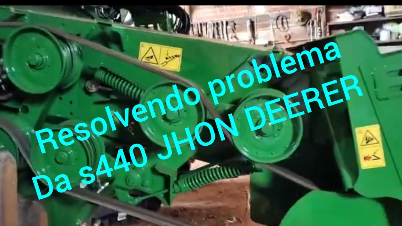 RESOLVEU O PROBLEMA, #agricultura, #soja, #jhon Deerer, #s440,#colheitadeira,
