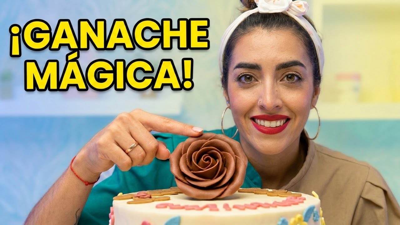 Famoso Ganache MÁGICO TOP! resistente al calor, puedes tocar aun a temperatura ambiente.