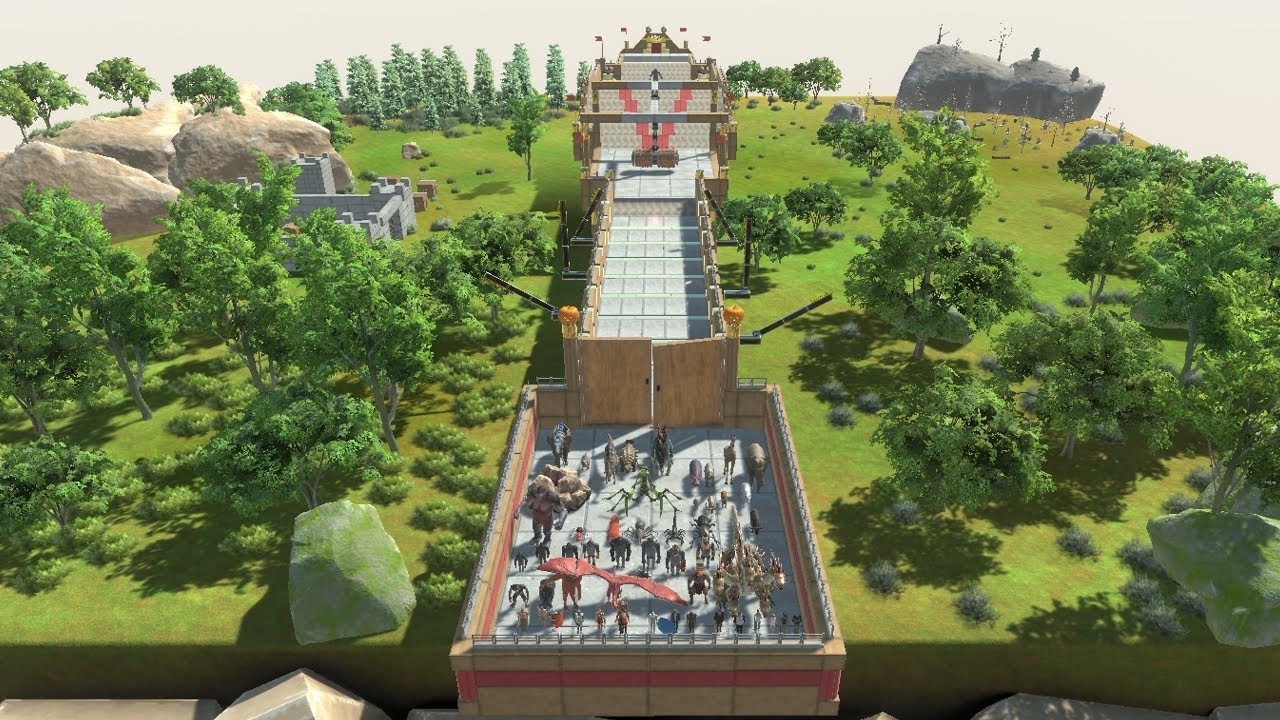 EXTREME OBSTACLE COURSE Animal Revolt Battle Simulator