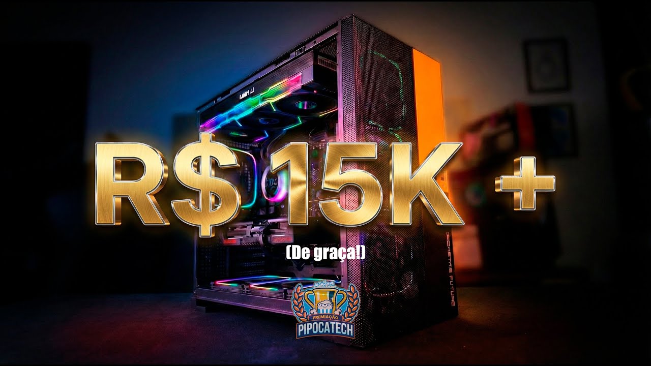 Quem vai ganhar esse PC?? Montando o PC da Premia&ccedil;&atilde;o Pipocatech 2025!