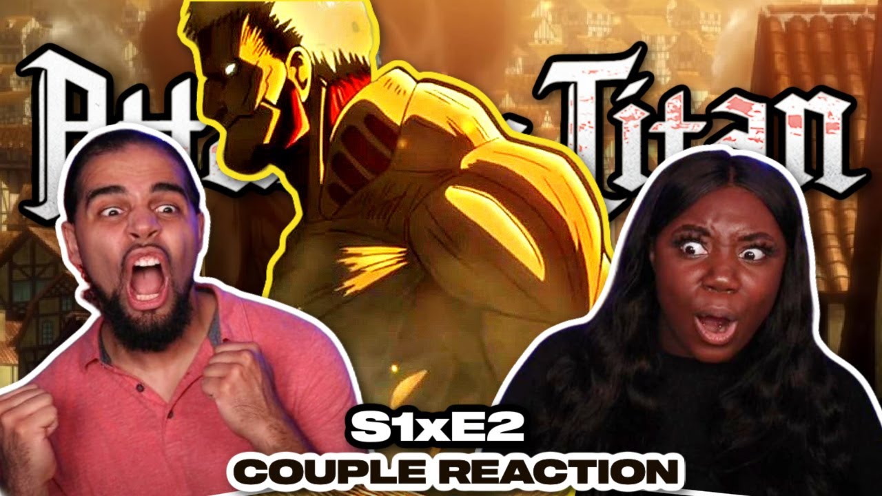 This Titan Didn't Skip Leg Day! - Anime Noobs Watch Attack on Titan Season 1 Episode 2 Reaction