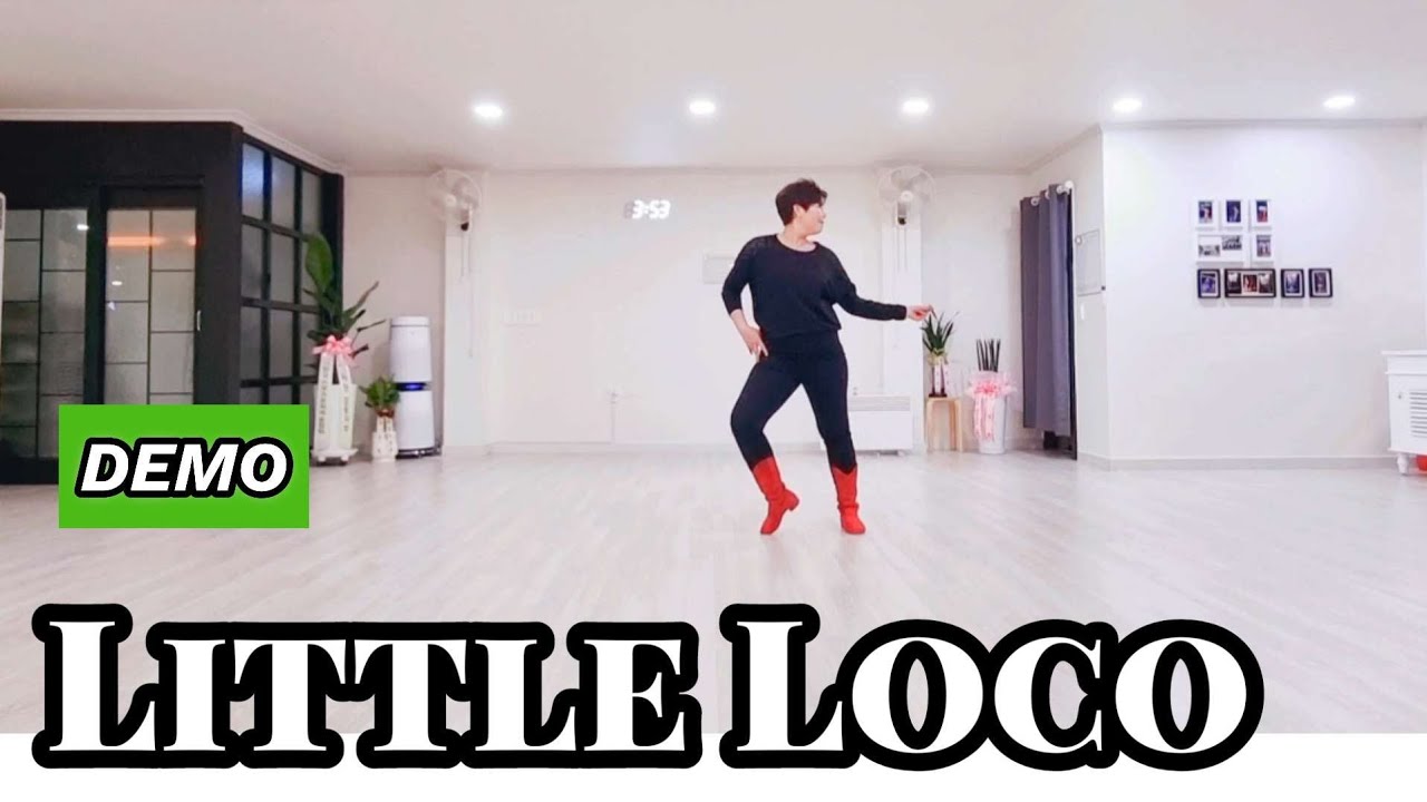 ♥Little Loco line dance♥Improver level