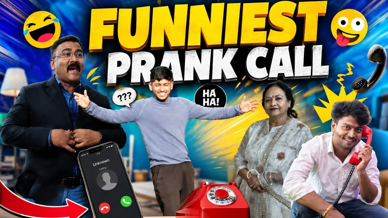 Vlog # 90 | Accident Prank on Family | Prank Call | Funny Prank Video
