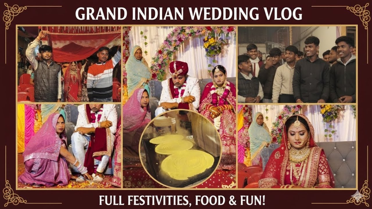 Grand indian wedding vlog...🥰#technicalfolt #youtube #ytstudioes #comedyvideos #funny 