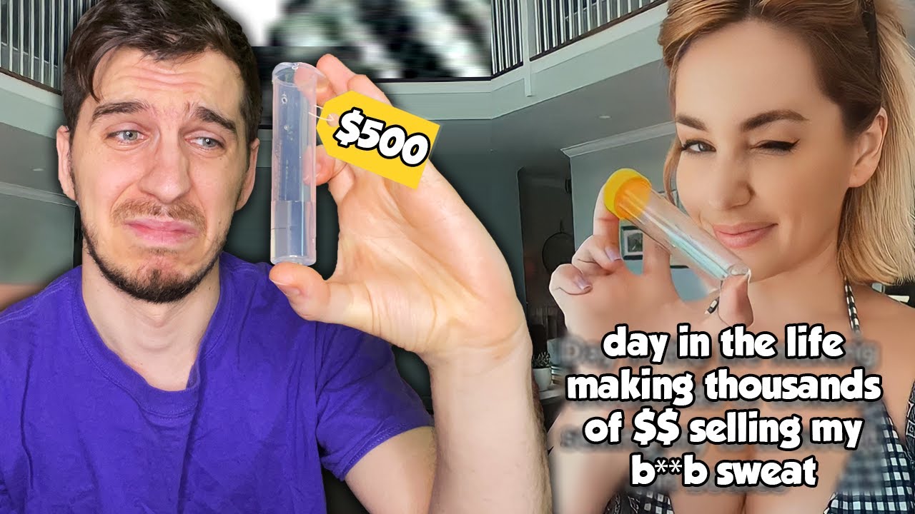 I Sell Boob Sweat Bottles For $500