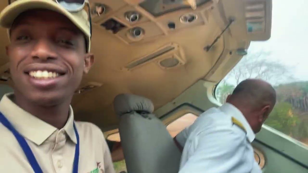 I TRY TO BE A￼ PILOT IN NYERERE NATION PARK ￼