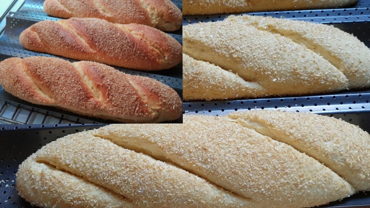 طريقة تحضير باكيط صحي بدقيق الكامل وبدون محسن 👌 خبز دار شهوة منو 😋