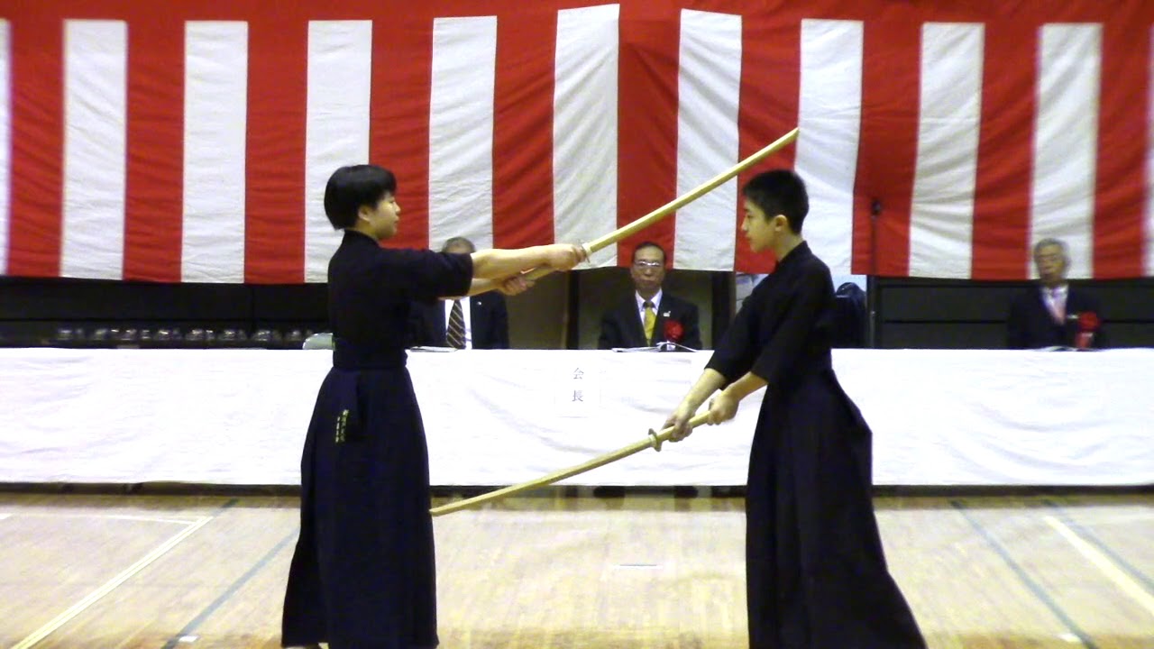 2018第30回練馬区スポーツ少年団剣道大会 木刀による剣道基本技稽古法 演武