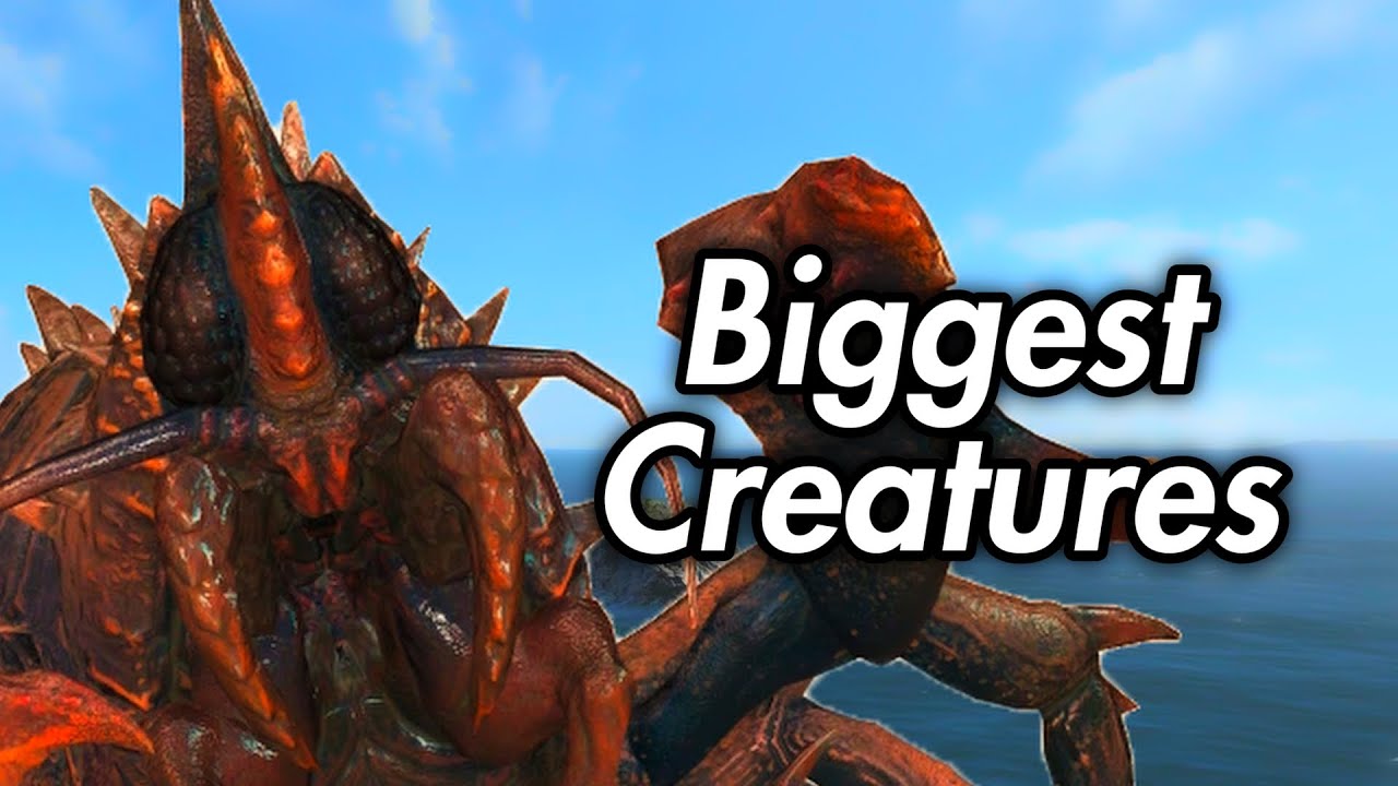 Самые большие существа Fallout