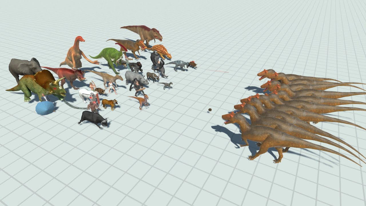 ALL UNITS vs 10x EVERY UNIT - Animal Revolt Battle Simulator