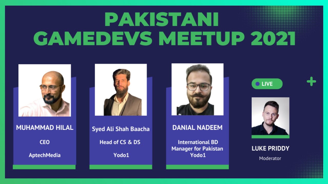 Pakistani Game Devs Meetup 2021 | Maximize Revenue and Minimize Effort with Yodo1