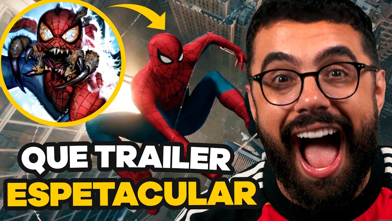 REACT: TRAILER de HOMEM ARANHA: UM NOVO DIA (esse filme VAI SALVAR A MARVEL?)