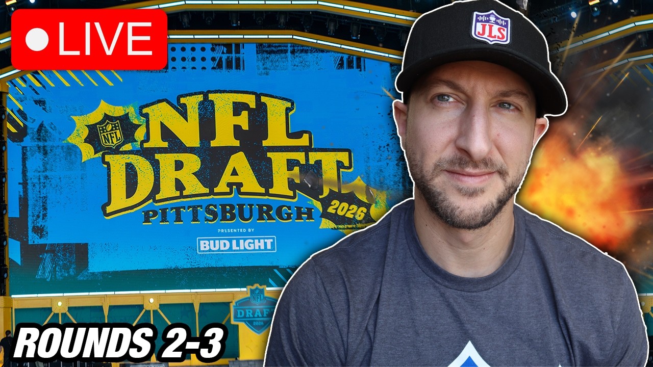 LIVE: 2026 NFL Draft 2nd and 3rd Round Watch Party | James Skrmetta