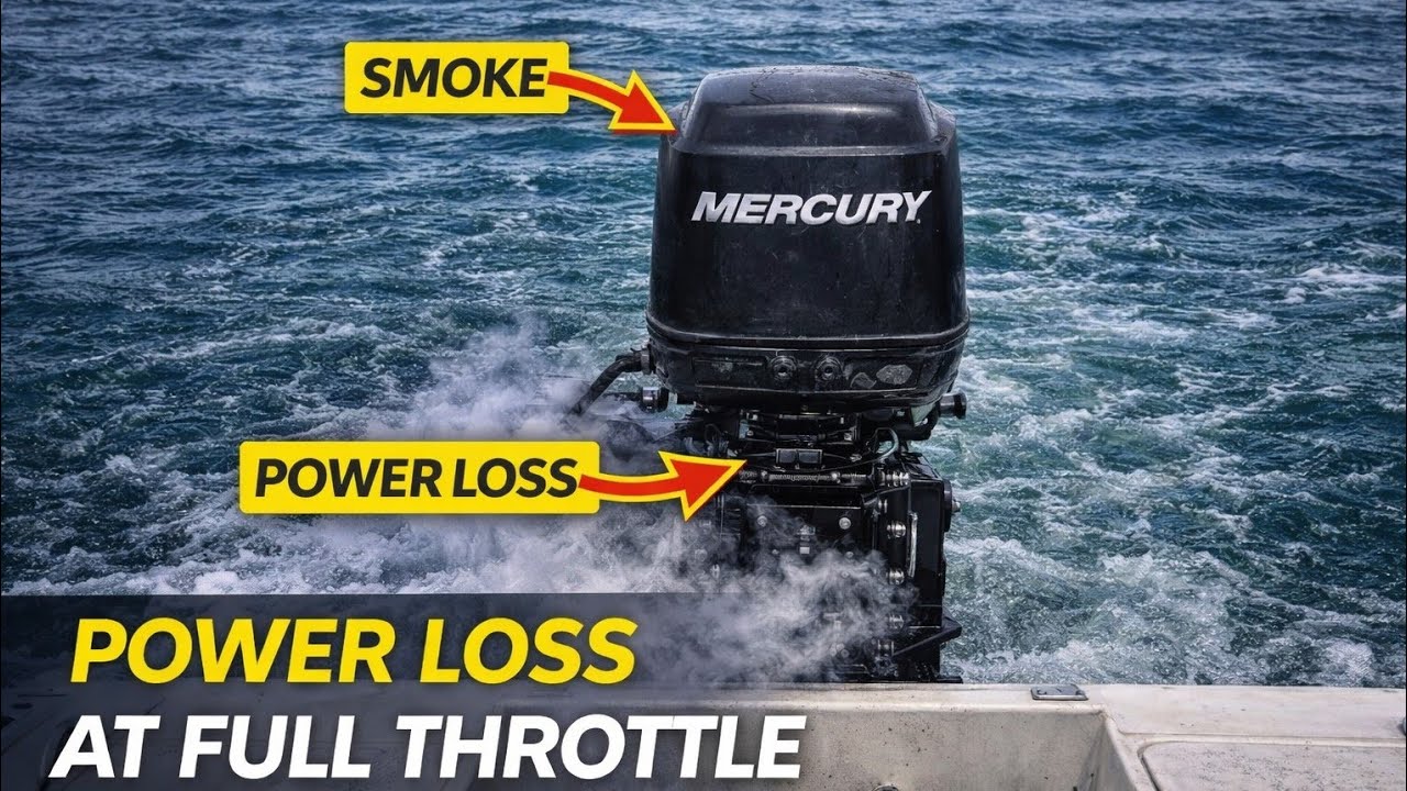 Mercury Outboard bogs at full throttle!