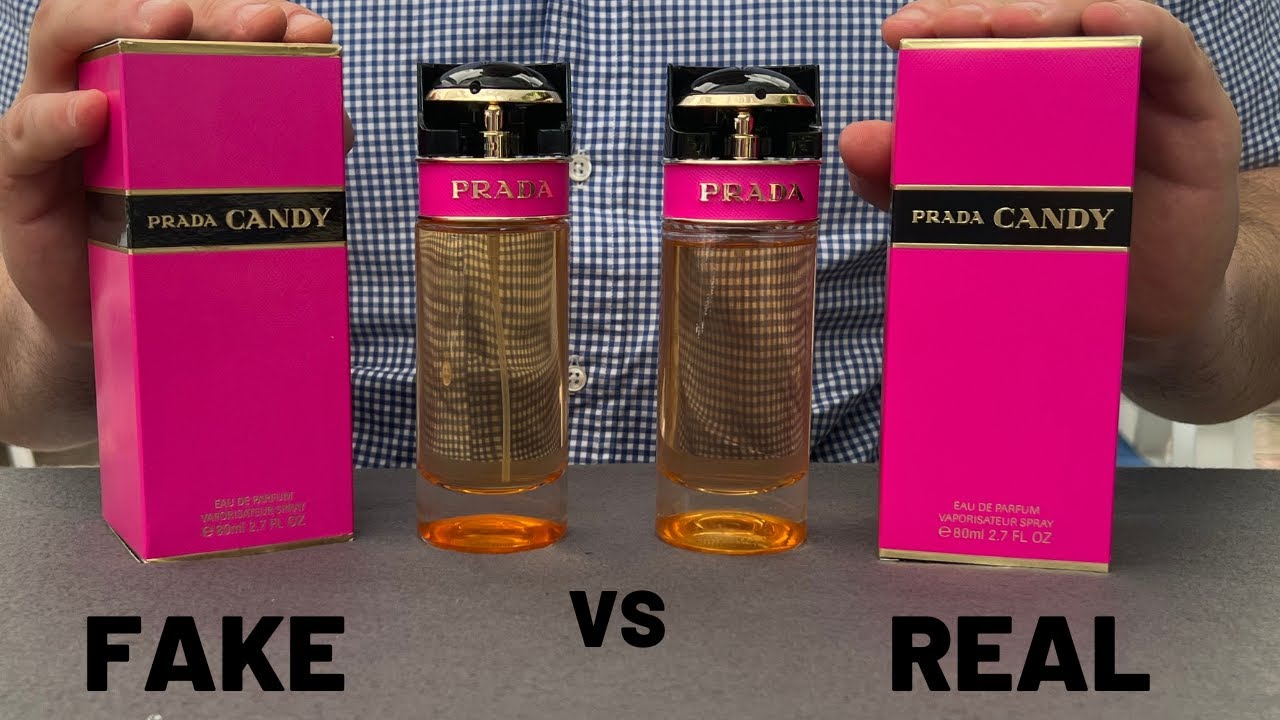 Fake vs Real Prada Candy EDP Perfume 80 ml