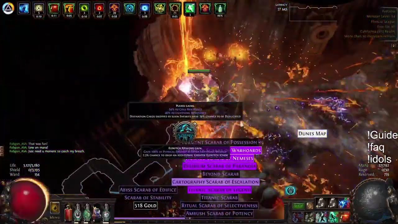 200+ скарабеев на карте &mdash; Лучшая ферма скарабеев &mdash; Path of Exile 1