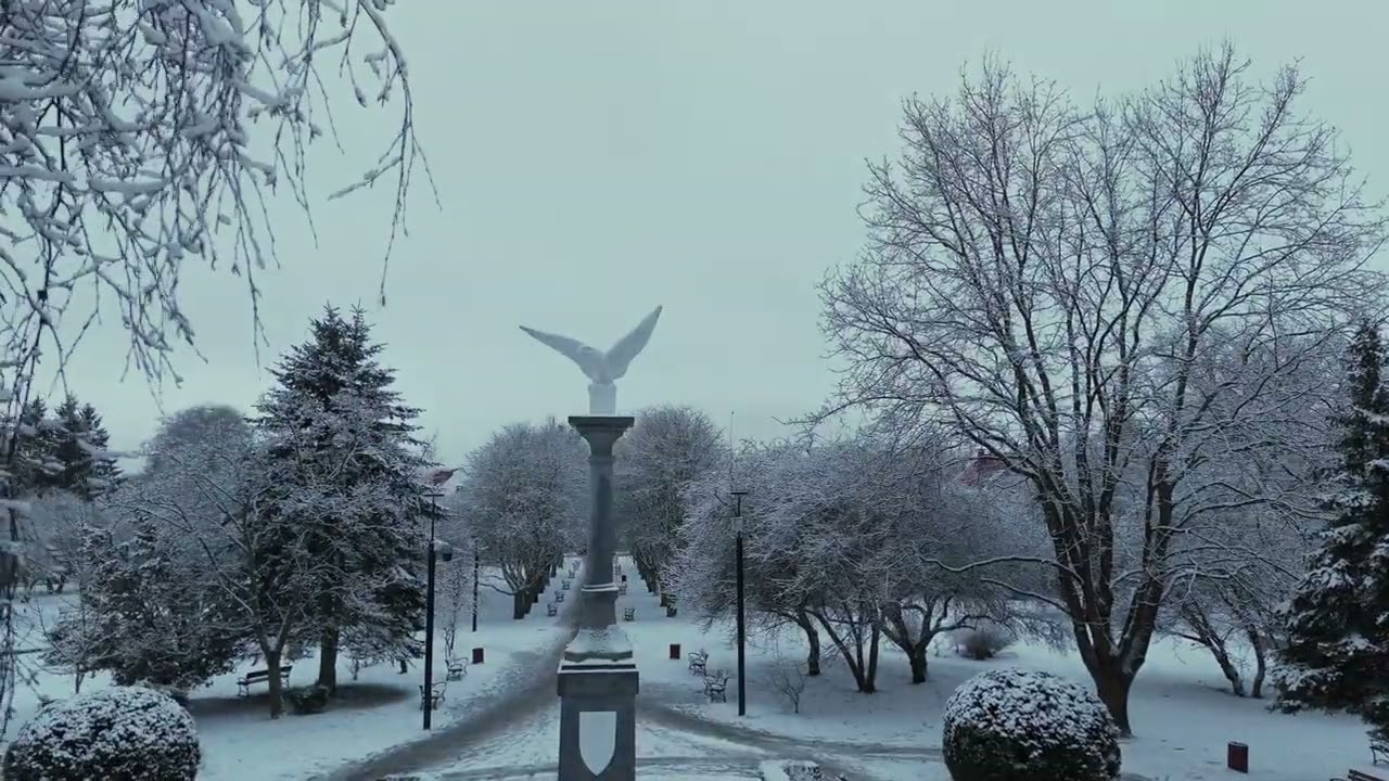 Park Orła Białego w Białogardzie -@FlashZoomMedia 4K DroneVideo