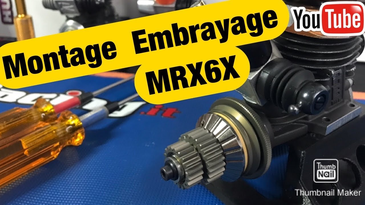 ✅ MONTAGE EMBRAYAGE MUGEN MRX6X - RC TUTO - COMMENT JE MONTE MON EMBRAYAGE MOTEUR PISTE 3.5cc 🔥🔥🔥