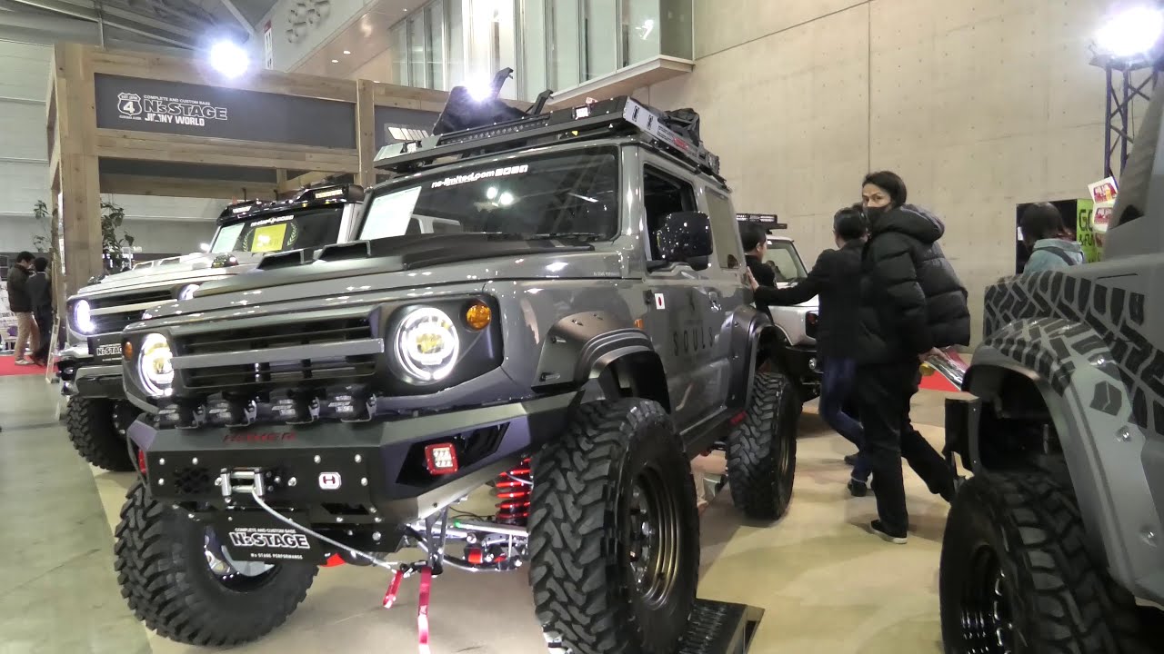 新型ジムニー JB 64 74 Custom Suzuki Jimny 【 Tokyo Auto Salon 2020 東京オートサロン 】 pt.3