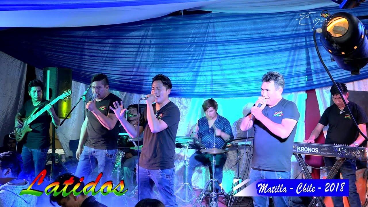 GRUPO LATIDOS DE UYUNI - MI NI&Ntilde;A IDEAL EN VIVO  EN MATILLA CHILE 30 DE JUNIO 2018