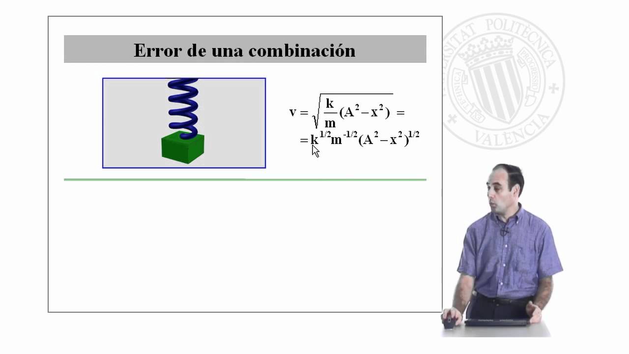 Propagación de Errores |  | UPV