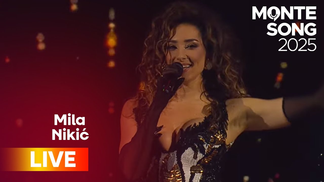 Mila Nikić — Kao varnica | MONTESONG 2025 LIVE 🇲🇪