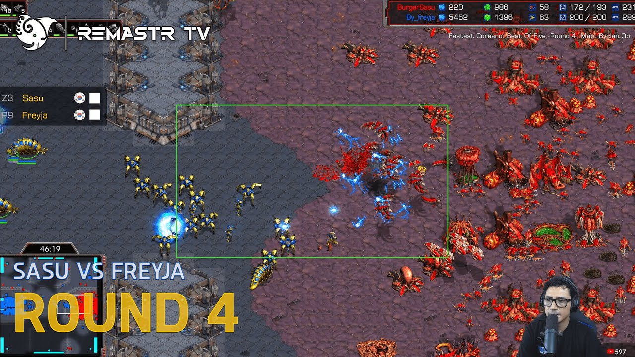 STARCRAFT FASTEST BO5 🇰🇷 SASU VS FREYJA | R4 🔥 REVANCHA