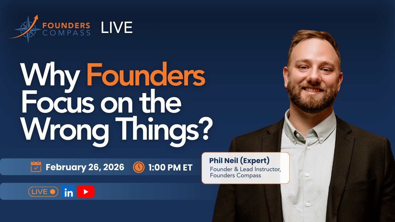 Why Founders Focus on the Wrong Things?