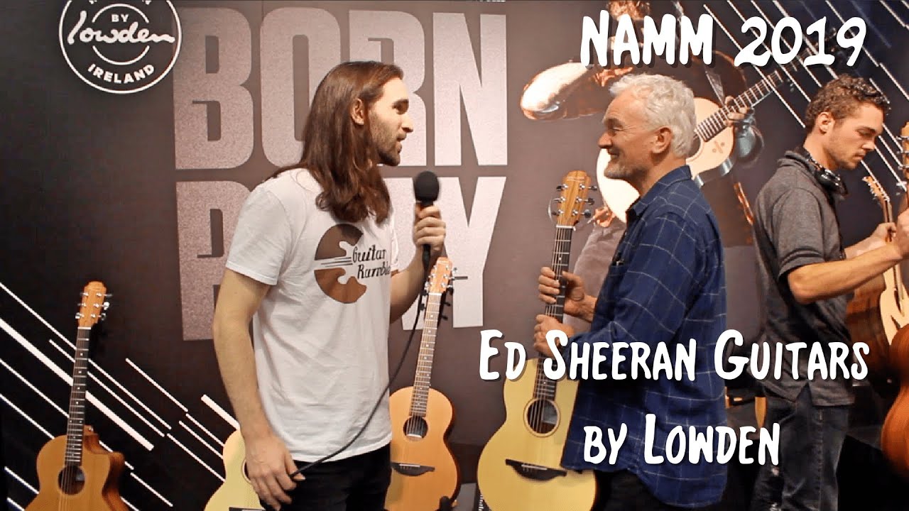 Sheeran by Lowden | Interview with George Lowden at 2019 NAMM Show